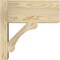 Ekena Millwork Legacy Block Rough Sawn Outlooker, Douglas Fir, 8"W x 16"D x 16"H OUT08X16X16LEC05RDF - alternate 4